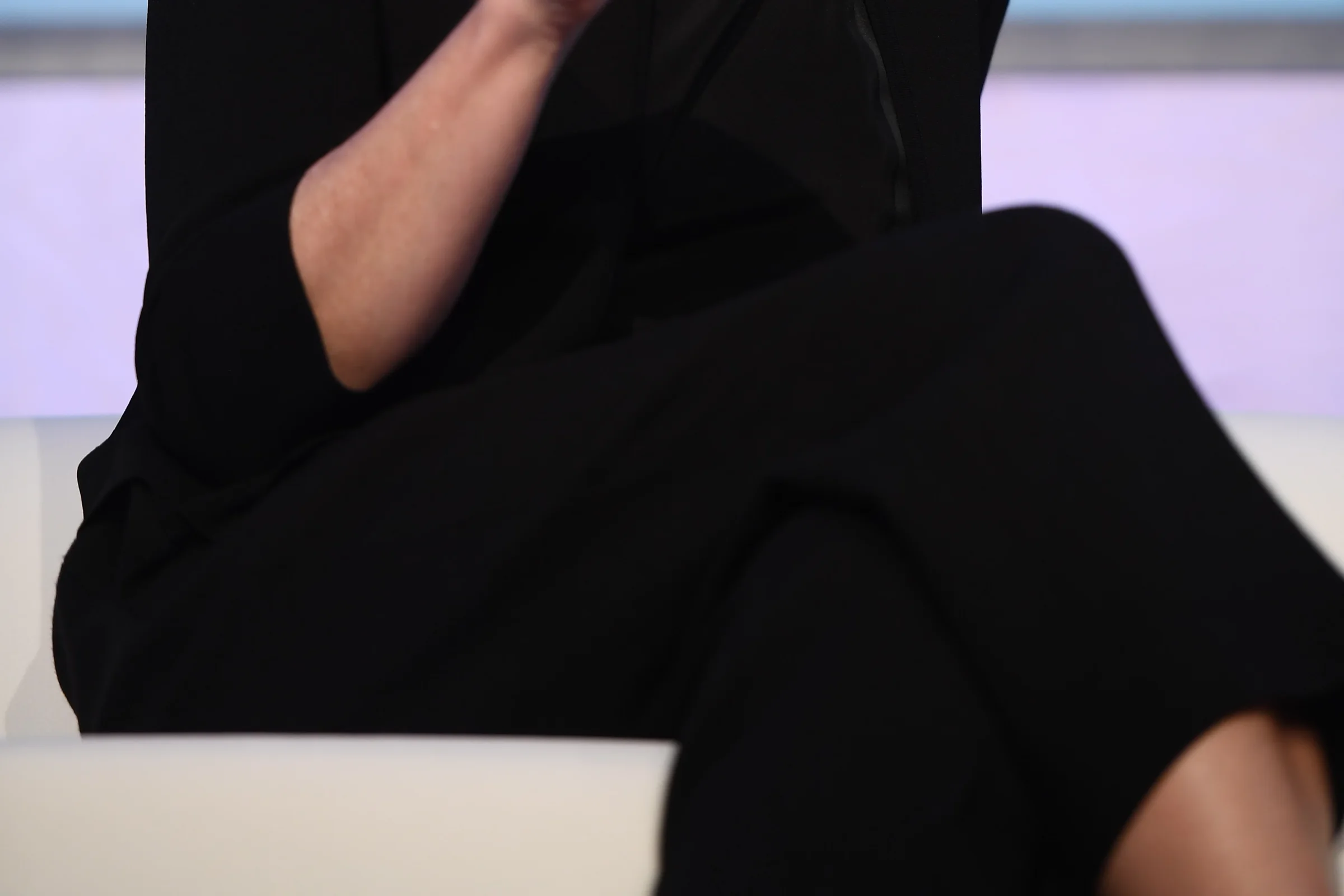 Sarah Friar speaking at an event